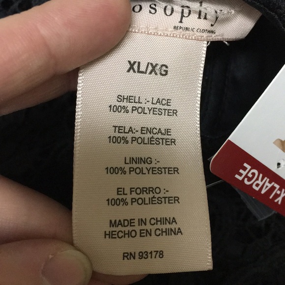 Philosophy Blouse • XL 🌸💕 - Picture 8 of 8